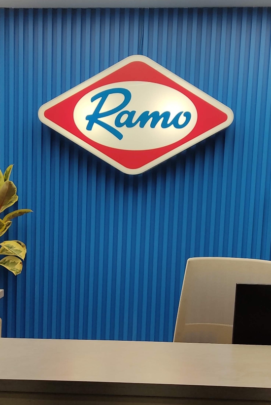 Home ramo acrilico aviso